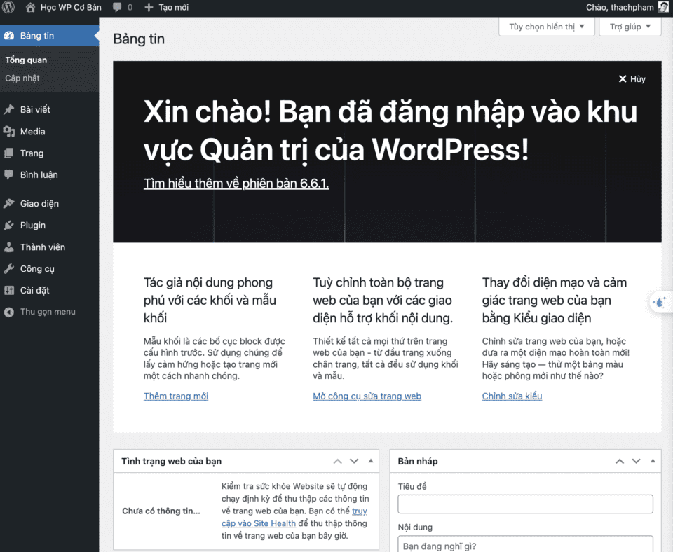 Cài đặt website WordPress lên host 32