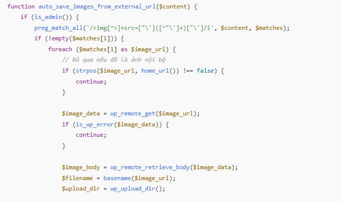 Code fuction tự lưu hình ảnh khi ta copy bài từ web khác về
