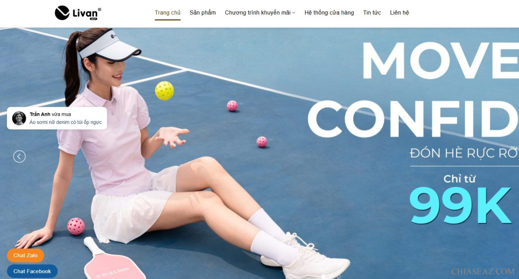 plugin Chiaseaz - Thông Báo Mua Hàng Ảo