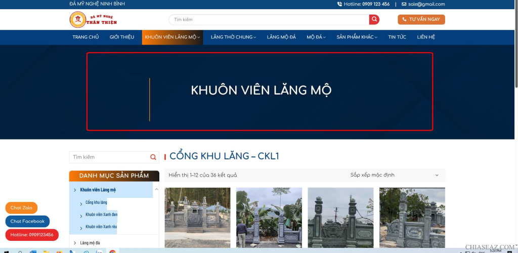 Code thêm banner cho từng danh mục sản phẩm