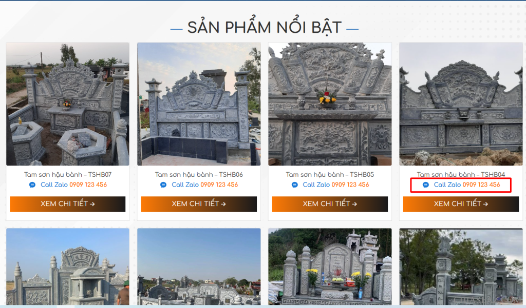 Code fuction khi không để giá sẻ tự hiện liên hệ số zalo